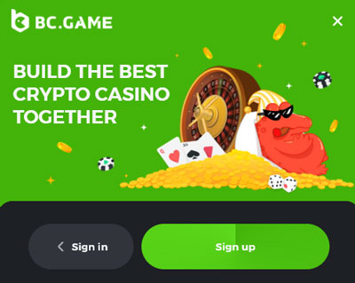 BC.Game Casino Anmeldung