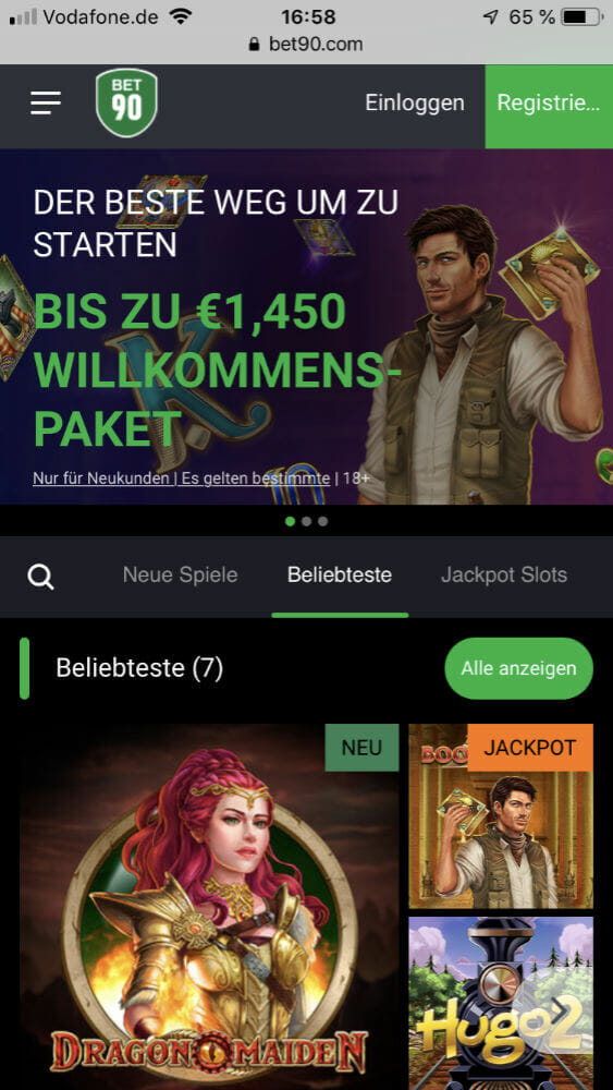 Startseite Bet90 Mobile App