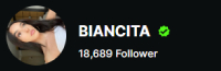 BIANCITA Kick Follower