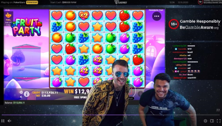 ClassyBeef playing Fruit Party on twitch