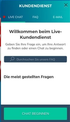 EuroLotto Kundenservice Live Chat