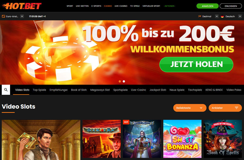 hotbet-casino-website
