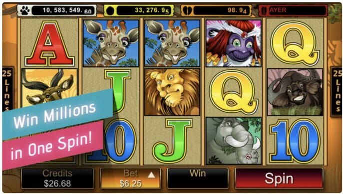 Jackpot City mobiles Spiel