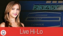 Winner Casino Live Hi-Lo