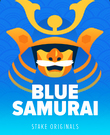Stake Casino Original Game Blue Samurai